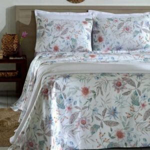 Jogo de Cama Casal 130 Fios Priori Stella Dohler