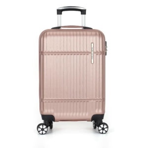 Mala de Viagem de Bordo 10kg Rígida ABS Padrão ANAC - Polo King Luxcel MF10443PK (Rose)