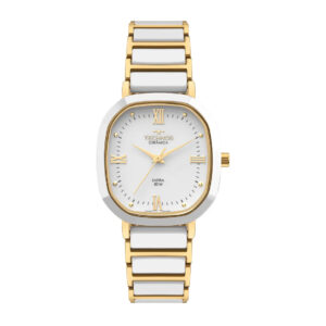 Relógio Technos Feminino Ceramic Sapphire Dourado 2035NDW/1B