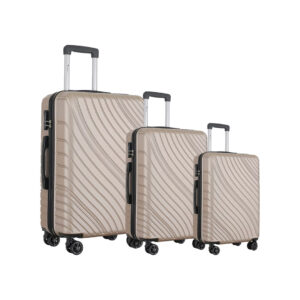 Mala de Viagem Coleção Margarida Cor Champagne